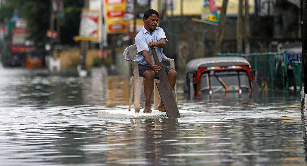 Капитал - В Шри-Ланке в результате наводнения погибли 164 человека