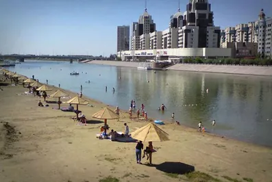Новый песчаный пляж обустроят в Астане