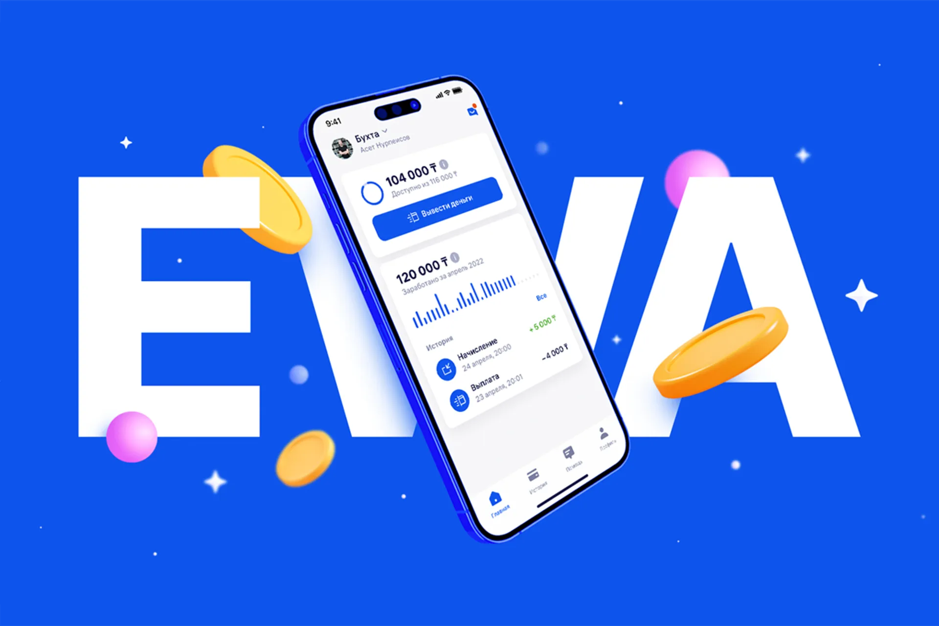 Капитал - Управление заработной платой - в смартфоне