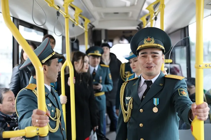 Капитал - Оригинальный флэшмоб состоялся в Астане