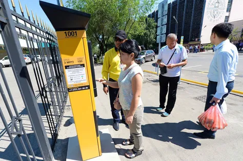 Капитал - В Алматы запустили еще 108 платных парковочных мест