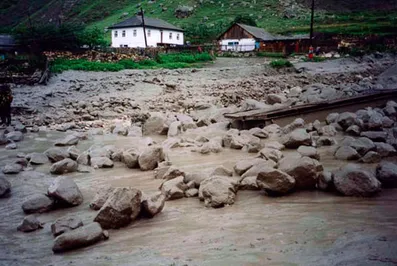 Сель сошел в Алматинской области