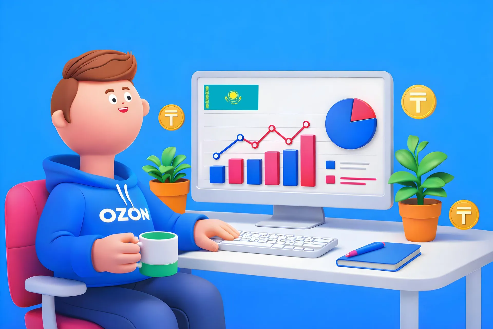 Капитал - Новая локальная оферта Ozon в Казахстане: тарифы стали ниже, а выплаты — чаще