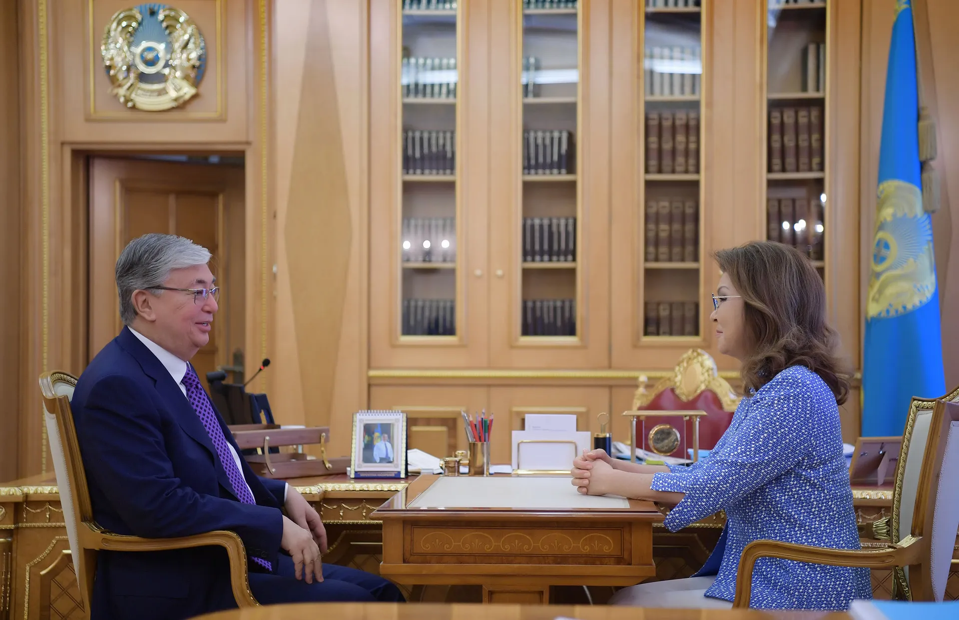 Капитал - Касым-Жомарт Токаев встретился с Даригой Назарбаевой