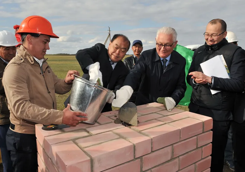 Капитал - На севере РК началось строительство маслозавода