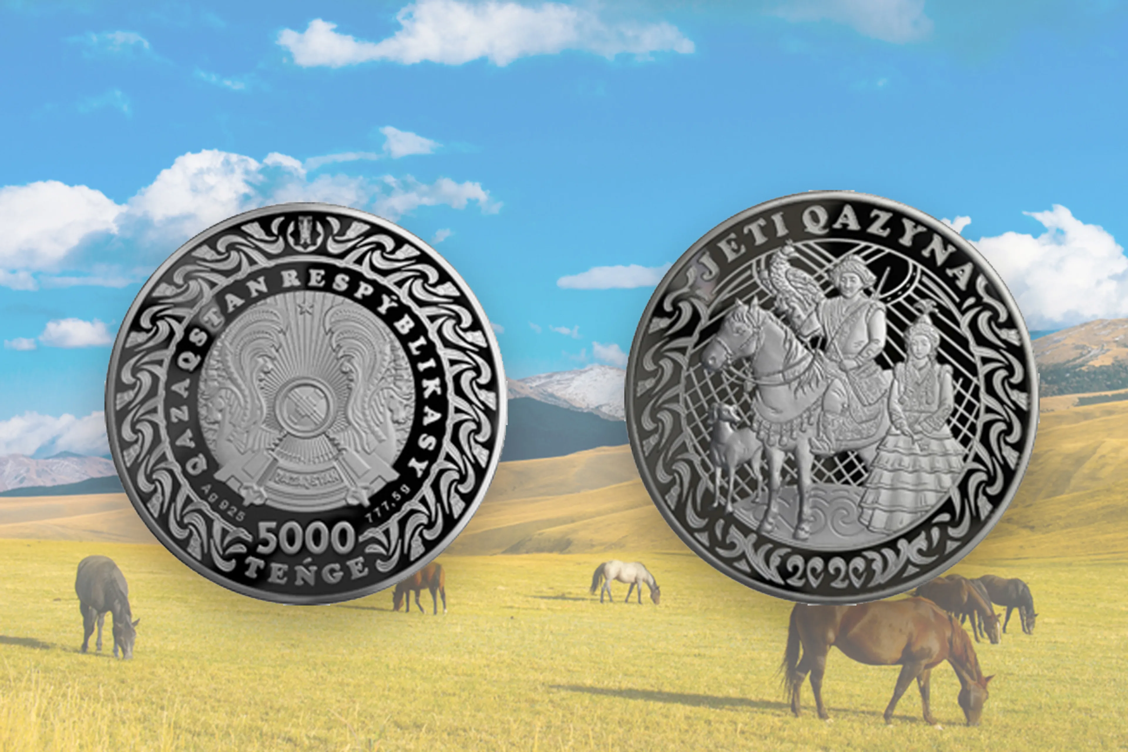 Коллекционные монеты JETI QAZYNA начнут продавать с 31 марта - фото kapital.kz