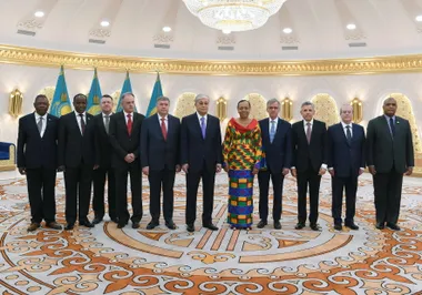 Президент принял верительные грамоты у послов десяти государств