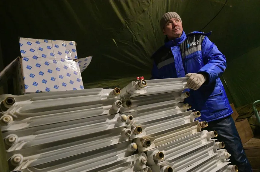 Капитал - В Экибастуз доставили 5 200 радиаторов отопления