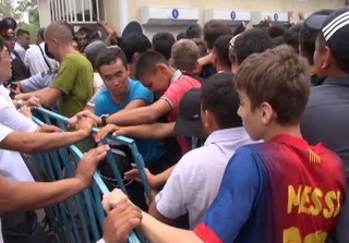 Капитал - В Актобе в очереди за билетами на матч Лиги Европы образовалась давка