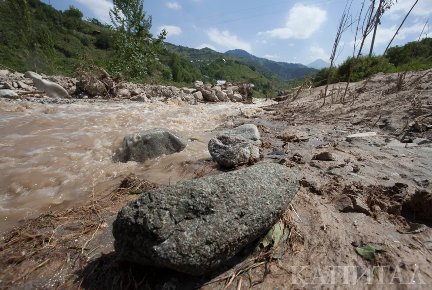 Капитал - В горах сохраняется селевая опасность