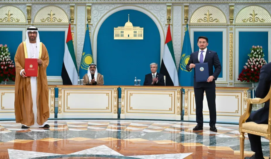 С участием Masdar в Казахстане разработают проект системы хранения энергии до 2000 МВт 