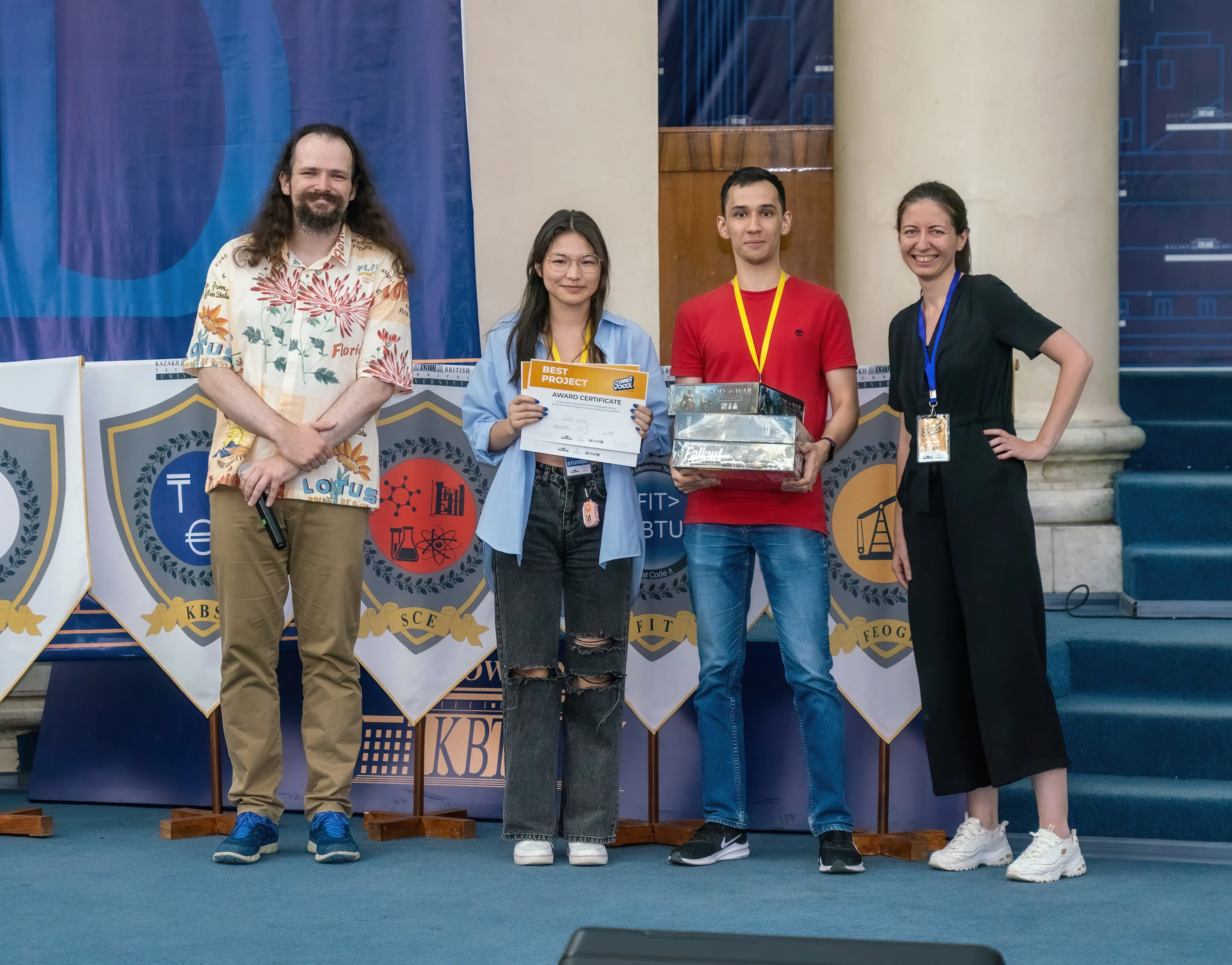 Капитал - Завершилась первая летняя школа по разработке видеоигр GameLab KBTU