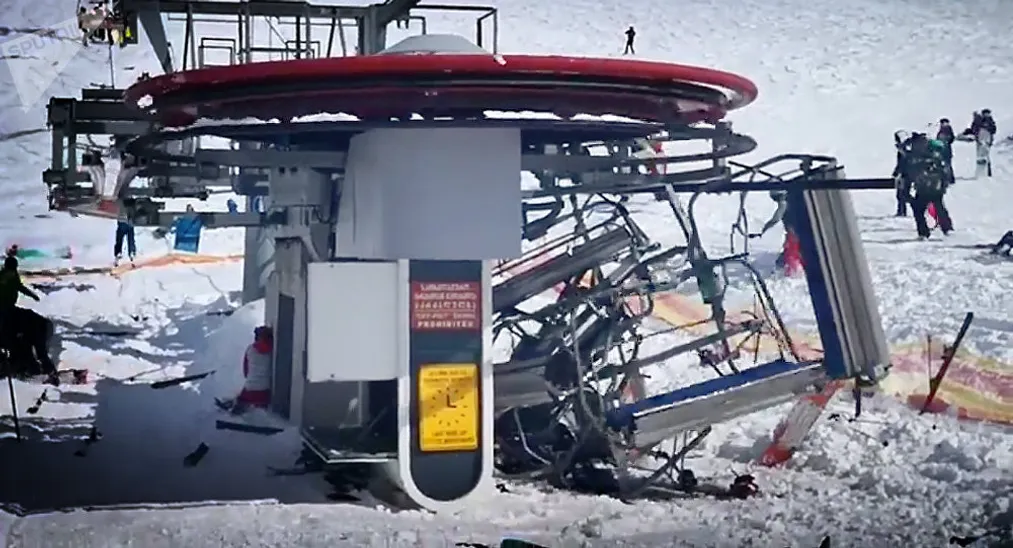 Капитал - Канатная дорога вышла из строя в Грузии