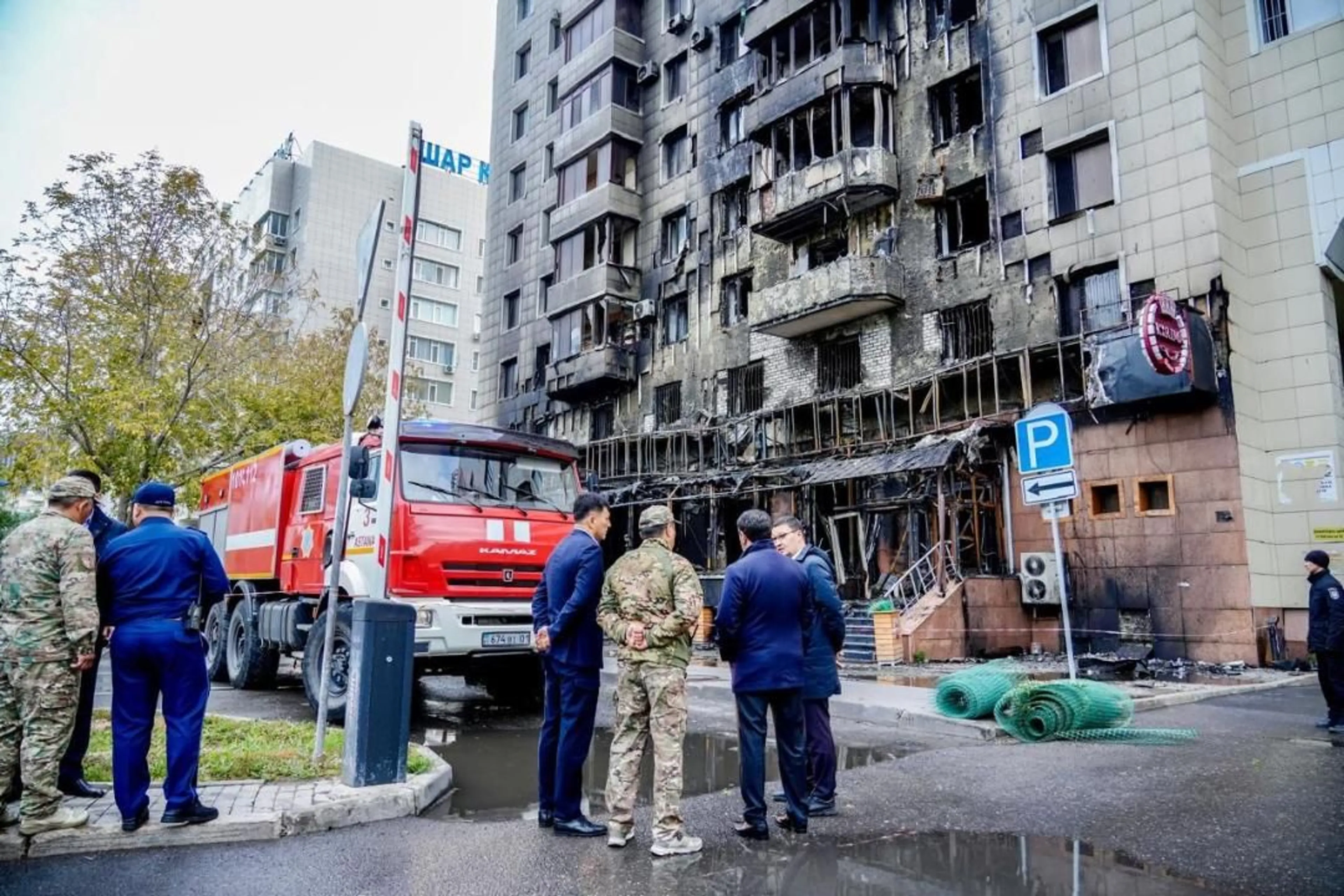 Капитал - Восемь жилых квартир повреждены из-за пожара в кафе Астаны 