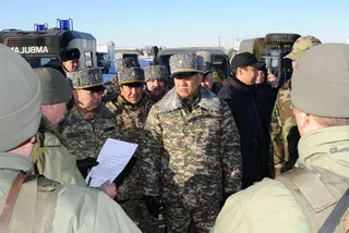 Капитал - Министр обороны провел внезапную проверку спецназа