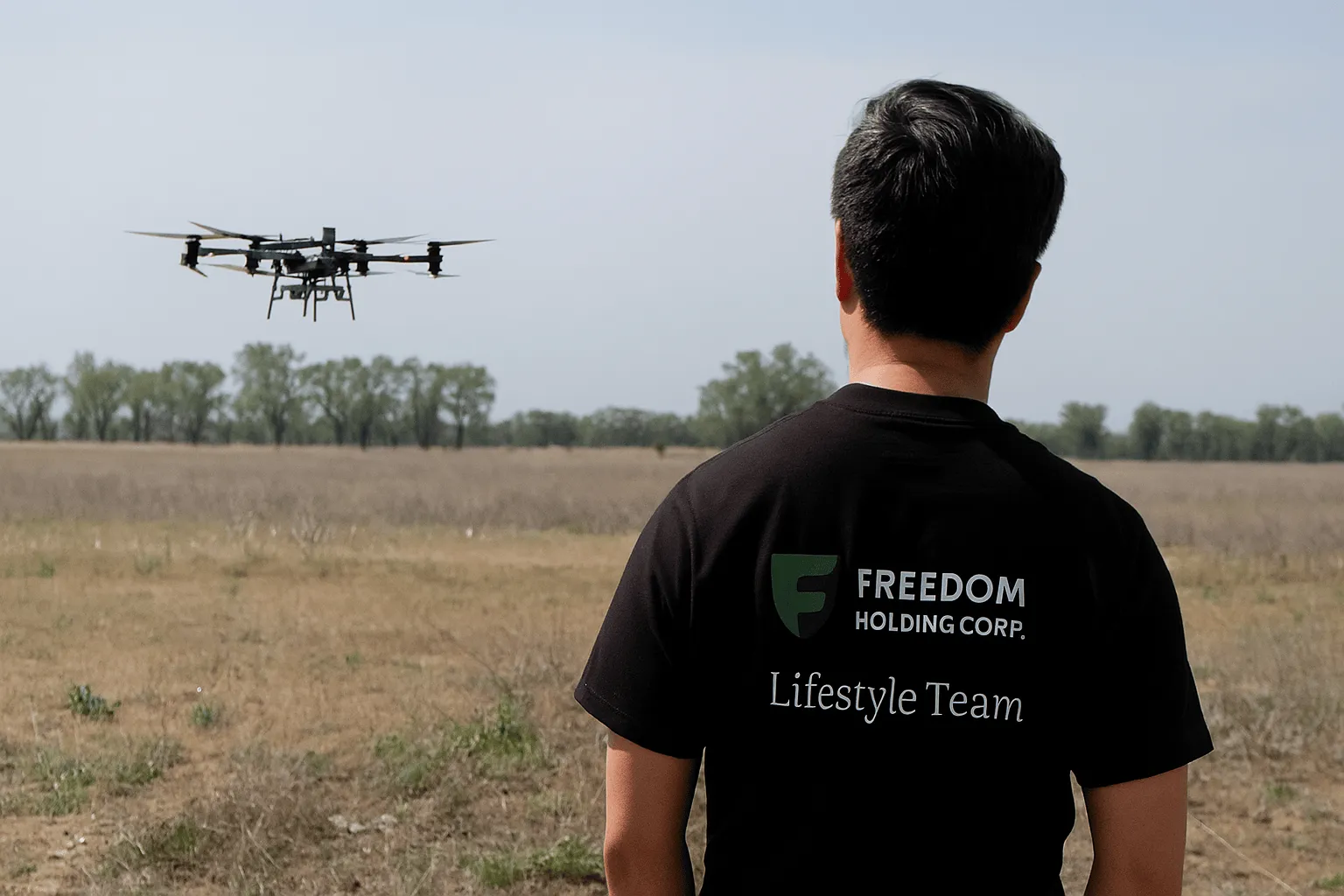 Freedom принял участие в подготовке первых операторов грузовых дронов