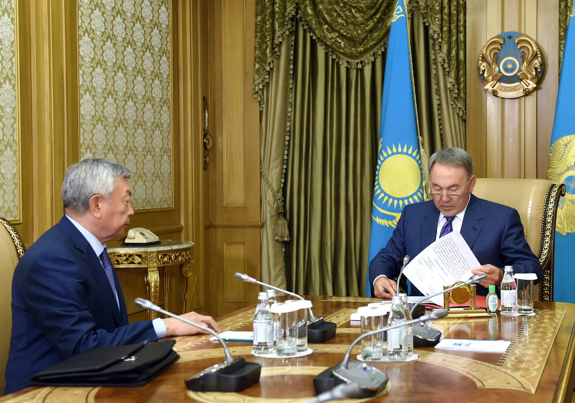 Капитал - Президенту доложили о развитии системы нацбезопасности