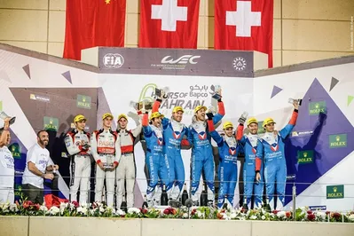 Motul празднует победу команды Vaillante Rebellion в Чемпионате мира по автогонкам на выносливость
