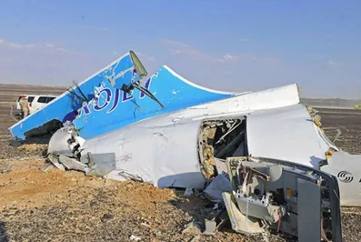 Эксперты назвали три версии разрушения А321 в воздухе