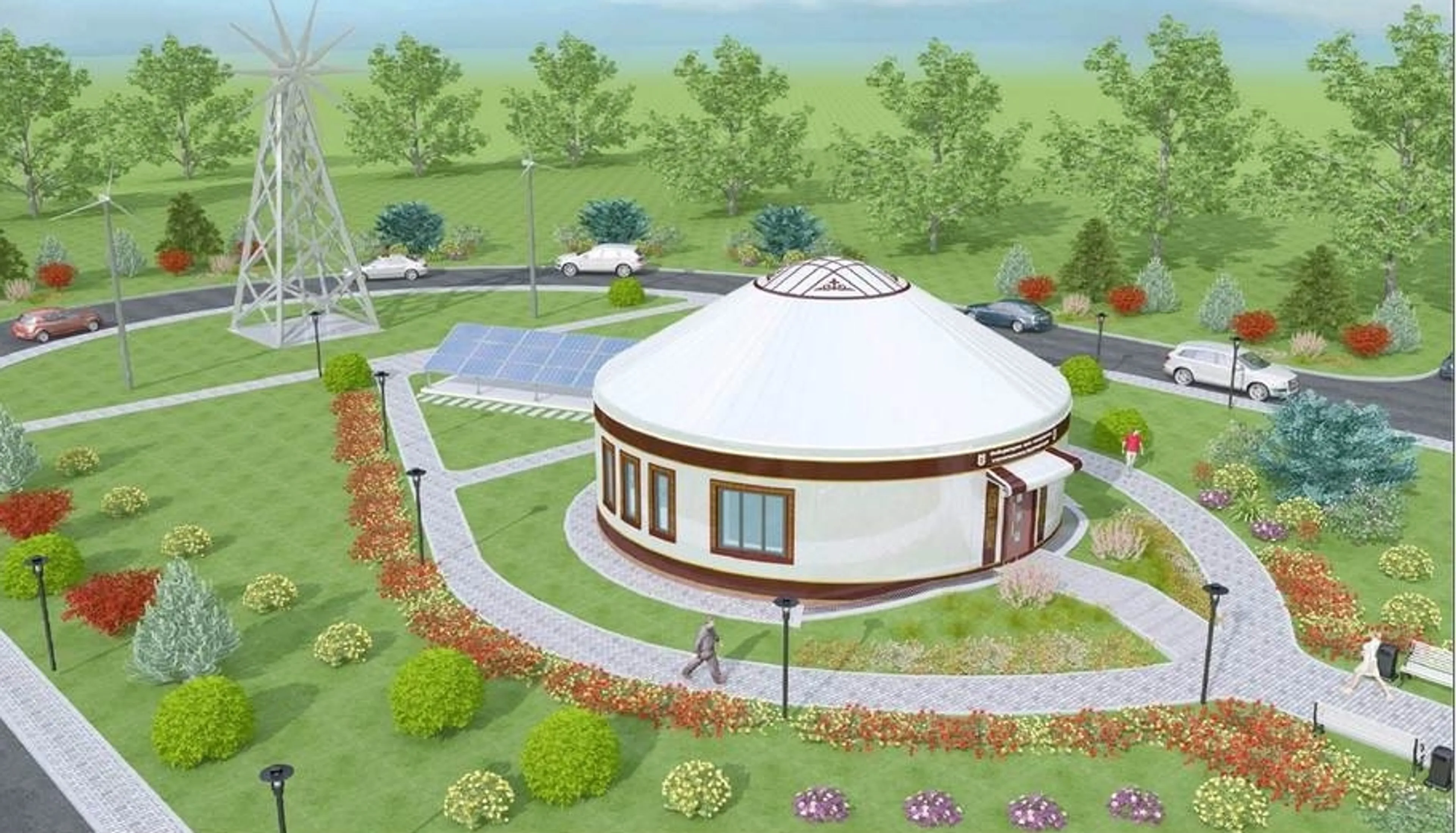 Капитал - Энергоэффективные юрты предлагают ставить вдоль дорог