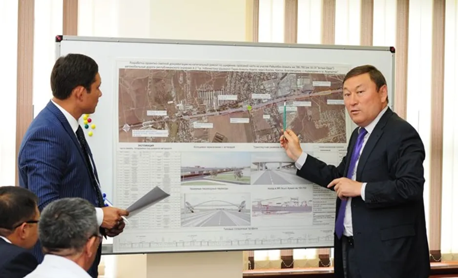 Капитал - Дорога в районе рынка Алтын Орда будет расширена