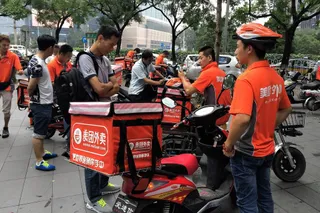 Капитал - Китайские стартапы по доставке еды отнимают долю рынка у McDonalds