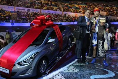 Астана Моторс - спонсор турнира Казакстан Барысы 2014