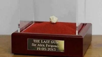 Жвачка Фергюсона была продана за $592 тыс.