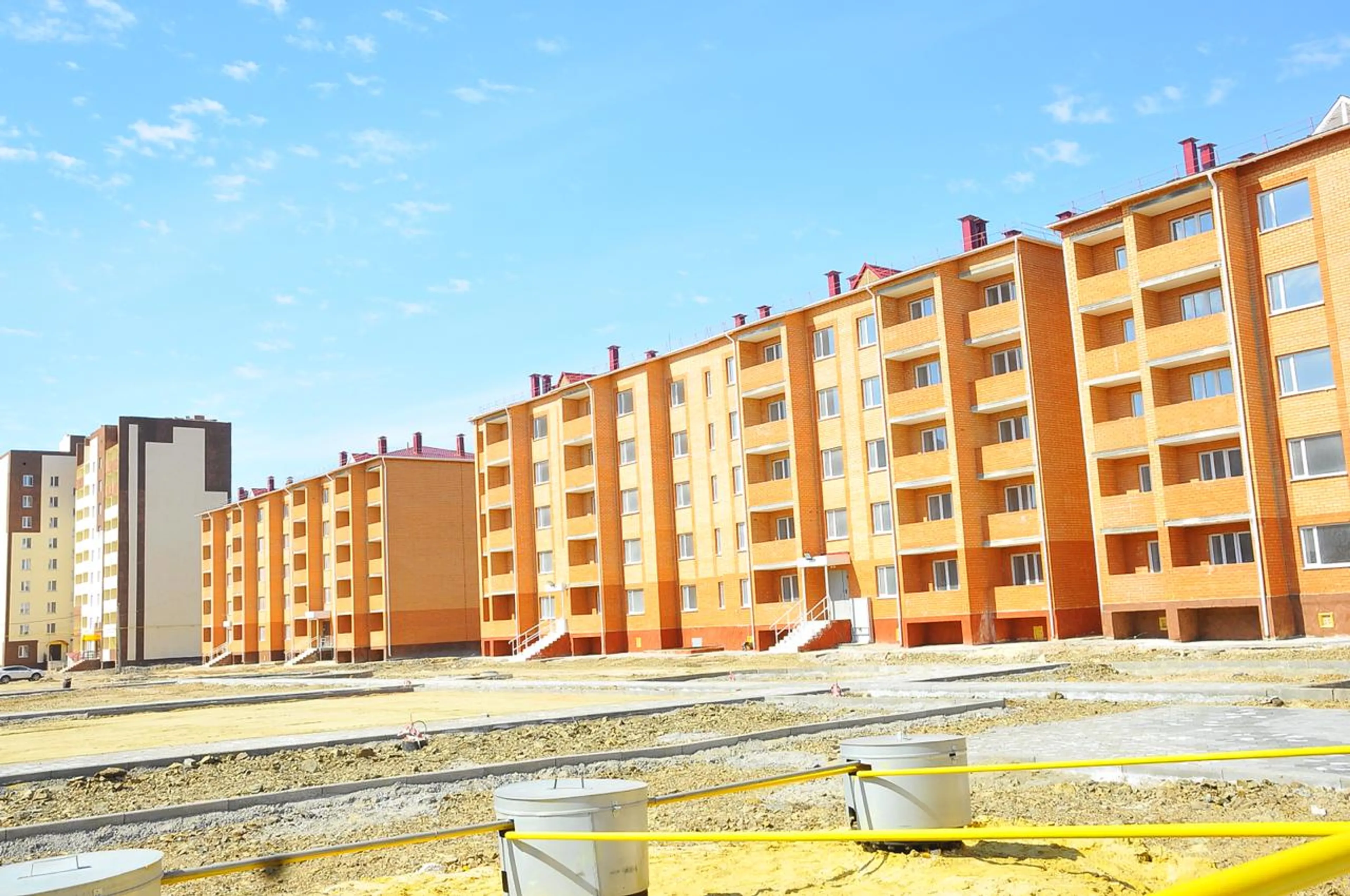 Капитал - В Кокшетау завершено строительство 12 многоэтажек