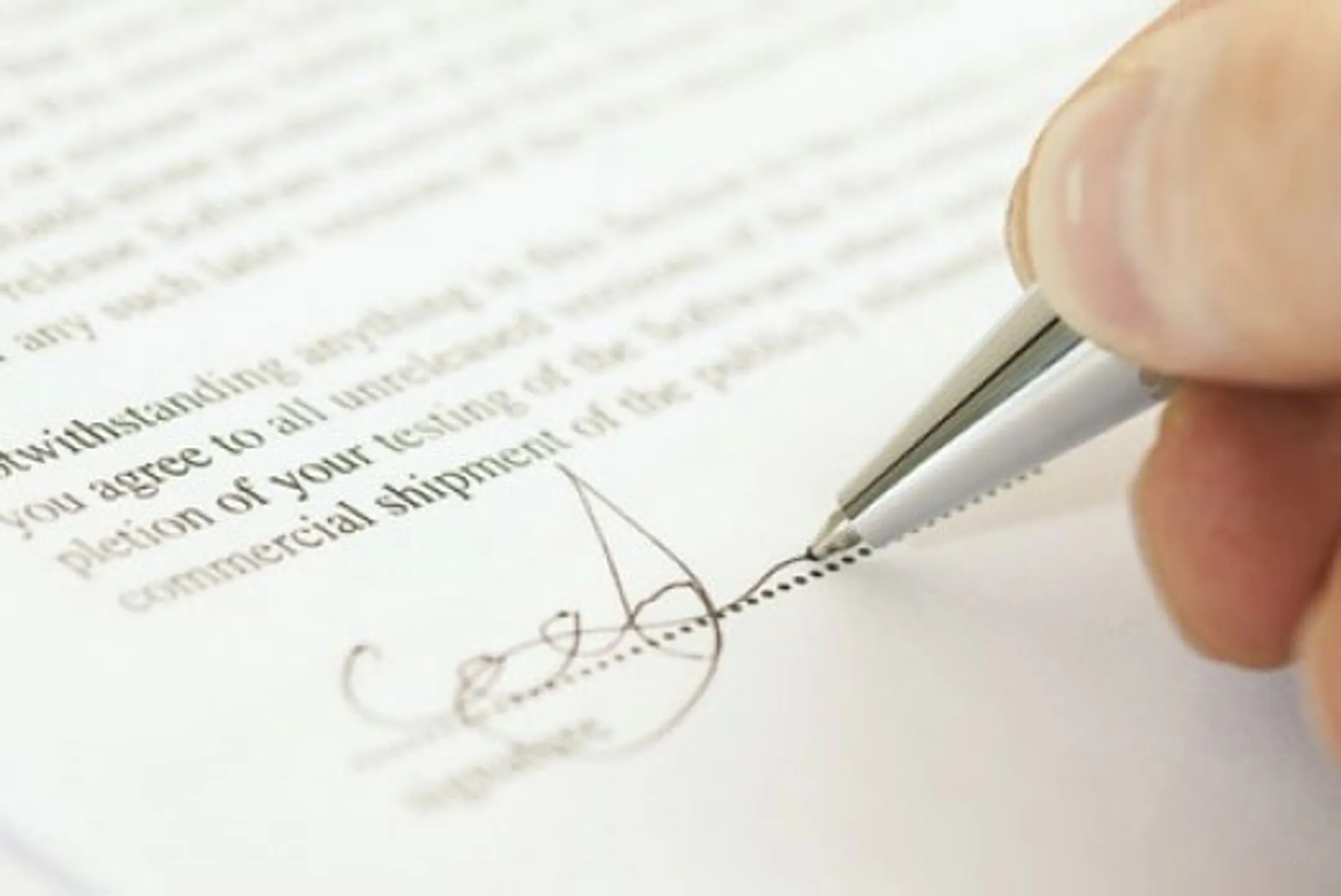 Заключение договора