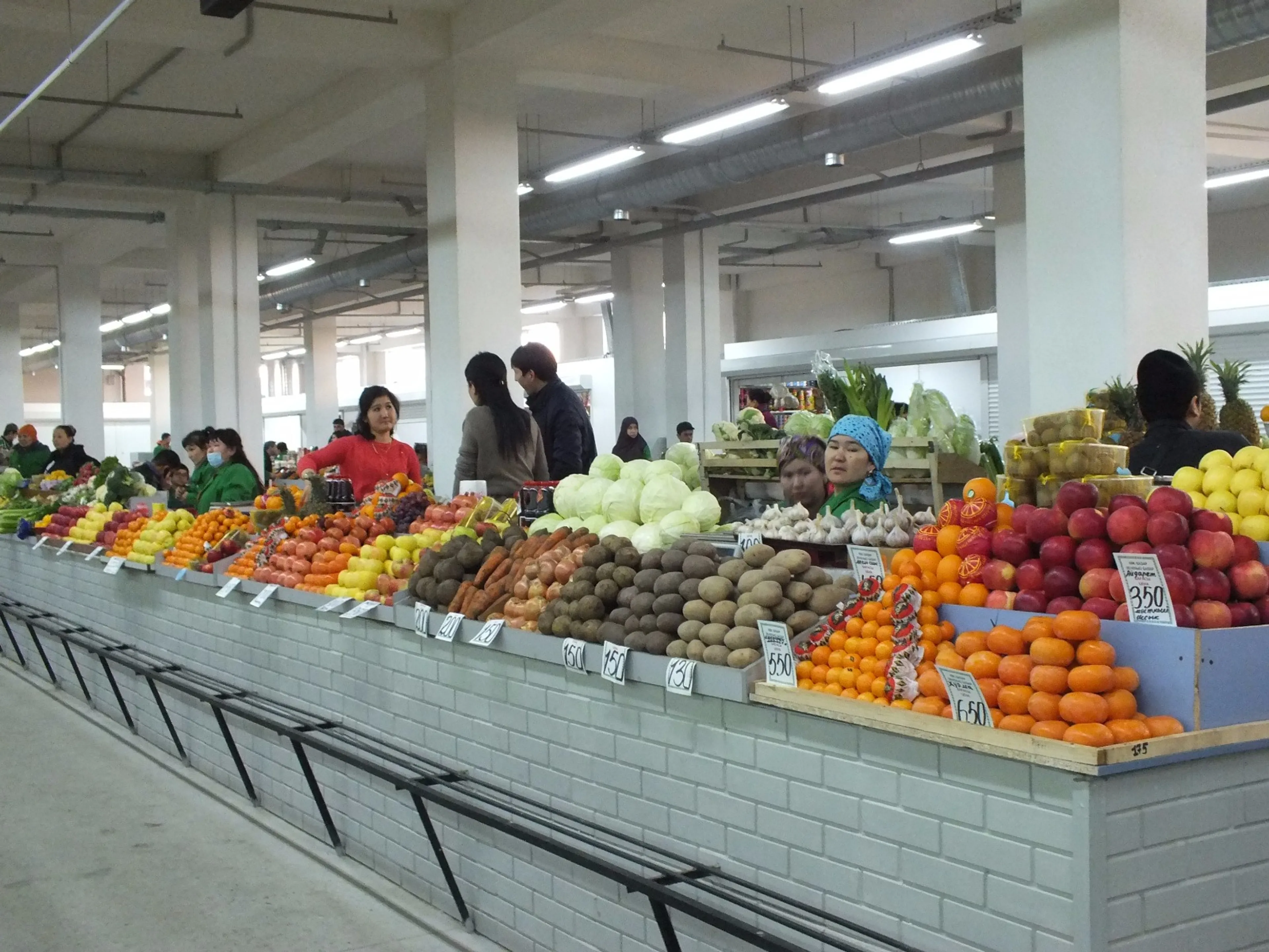 Капитал - Модернизация Зеленого базара обошлась в 2,5 млрд тенге