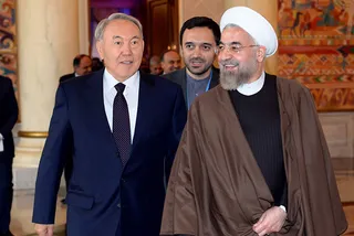 Капитал - Нурсултан Назарбаев провел переговоры с Хасаном Рухани