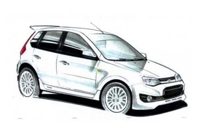 Lada Kalina в спортивной модификации