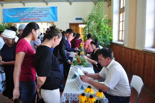 Капитал - В Тюлькубасском районе ЮКО прошла ярмарка вакансий