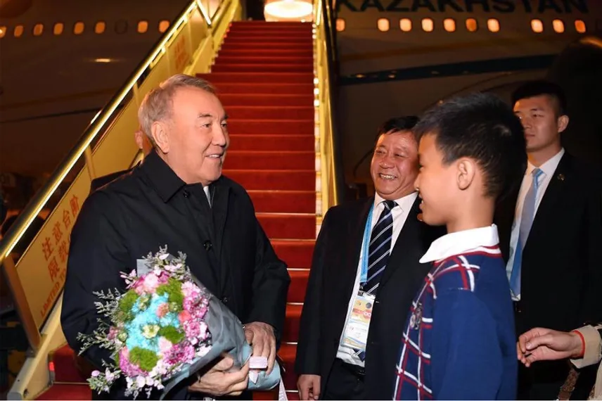 Капитал - Нурсултан Назарбаев прибыл в Пекин