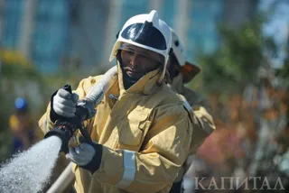 Капитал - Сотрудники ДЧС потушили пожар в Алматы