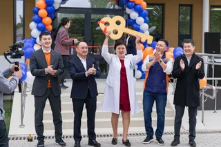 Капитал - В Бишкеке завершилось строительство противотуберкулезной больницы