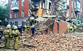 Капитал - В Перми обрушился пятиэтажный жилой дом