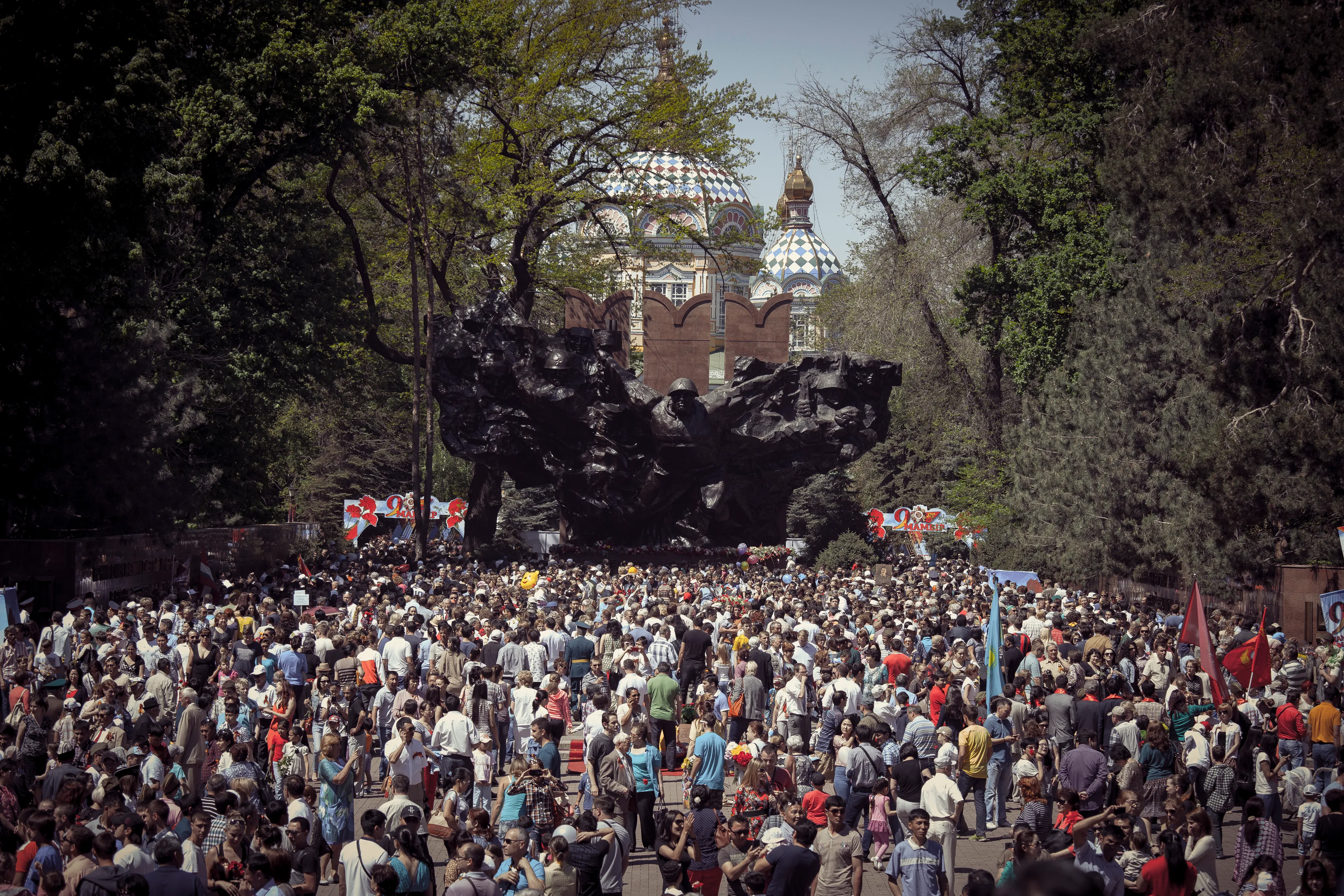 Капитал - В Казахстане отмечают праздник Победы