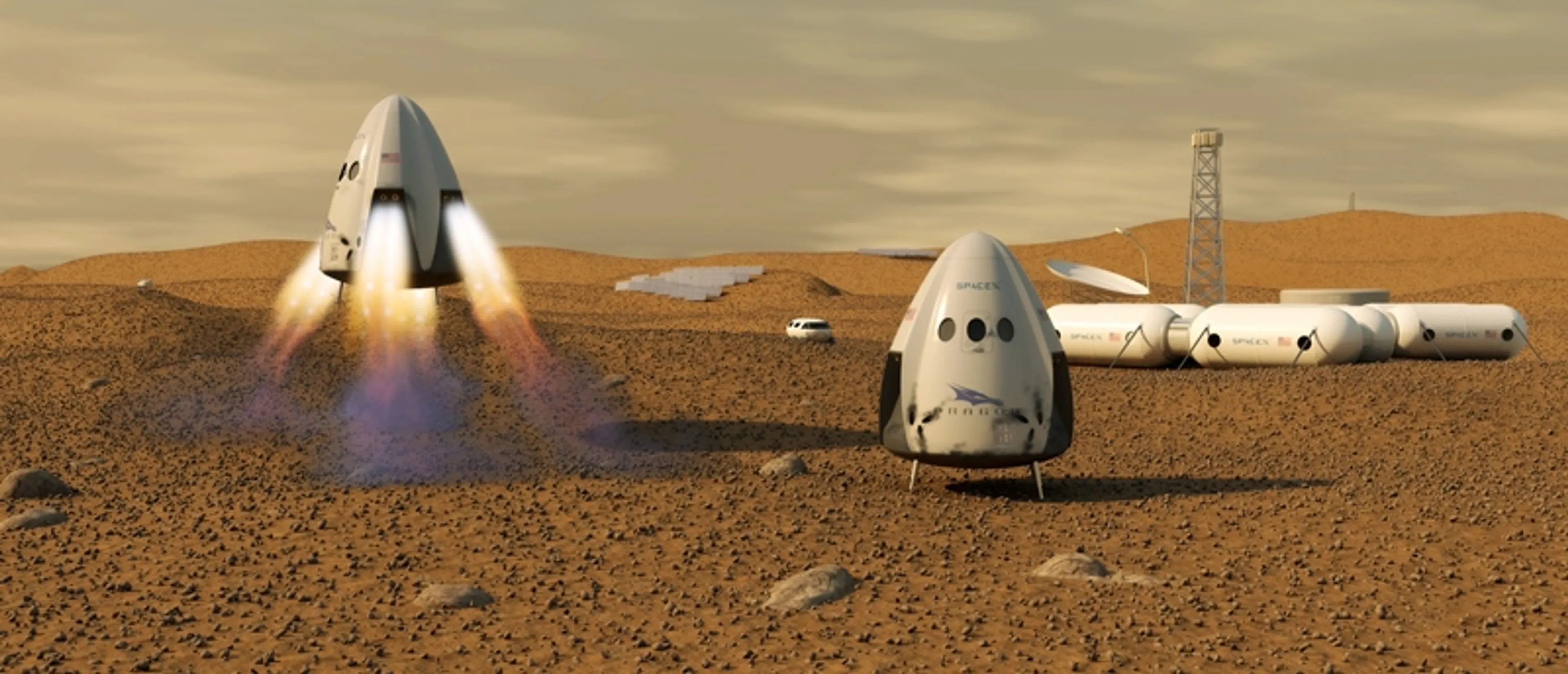 Капитал - Илон Маск планирует отправить человека на Марс в 2025 году