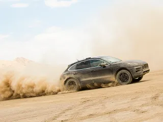 Капитал - Porsche Macan: фото с тестов