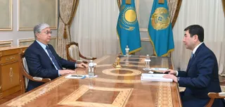 Капитал - Президент принял председателя мажилиса