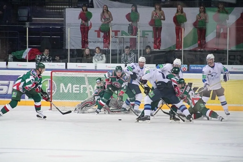 Капитал - В чемпионате КХЛ «Барыс» проиграл «Ак Барсу»