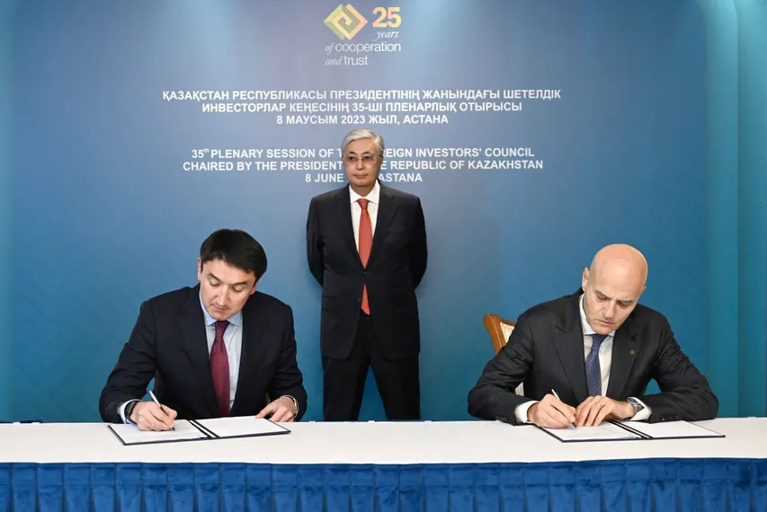 Капитал - КМГ и Eni вышли на новый этап реализации проекта по строительству гибридной электростанции