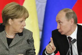 Капитал - Ангела Меркель прибыла в Москву