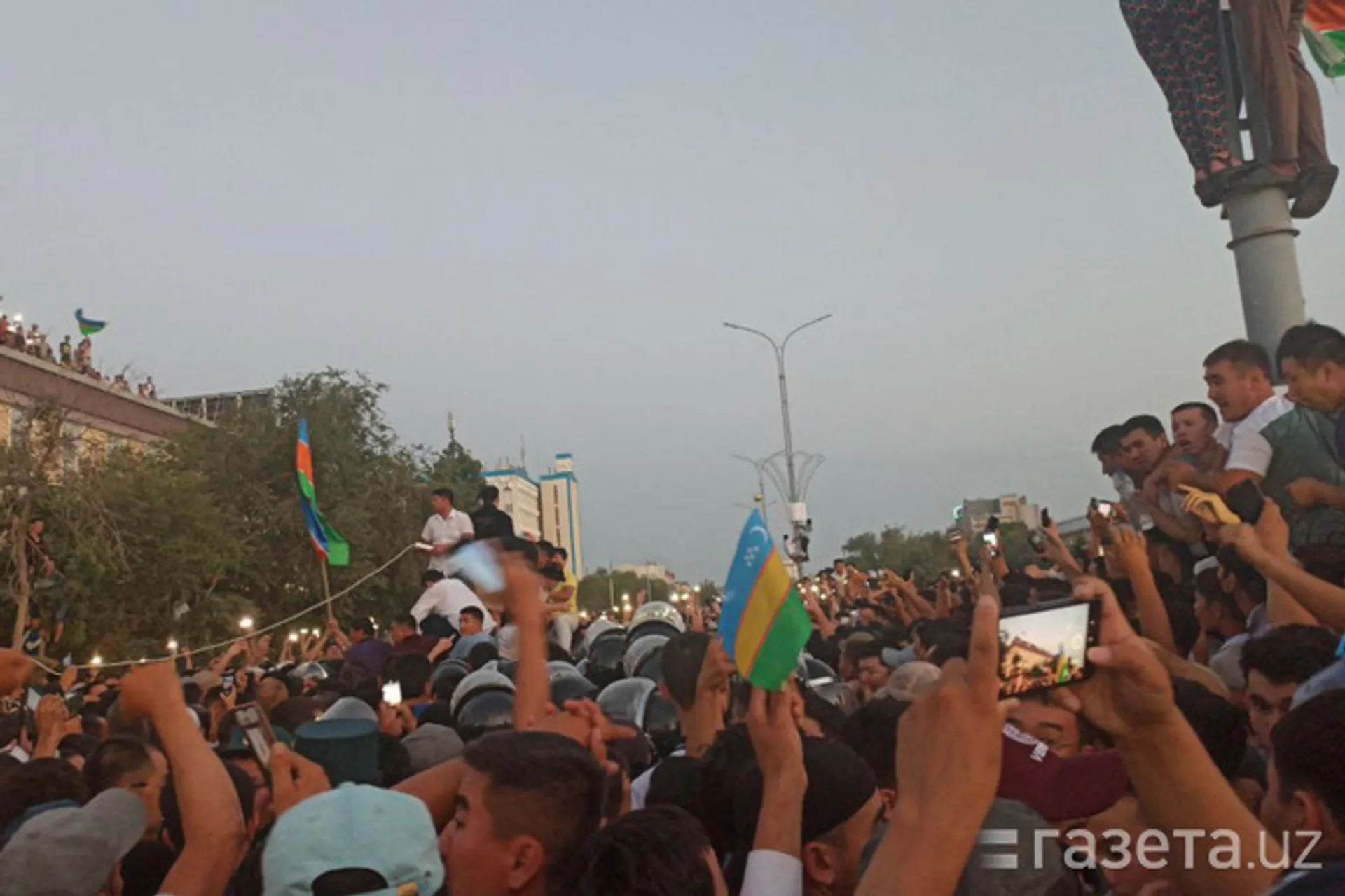 Капитал - МВД Узбекистана сделало заявление по ситуации в Нукусе