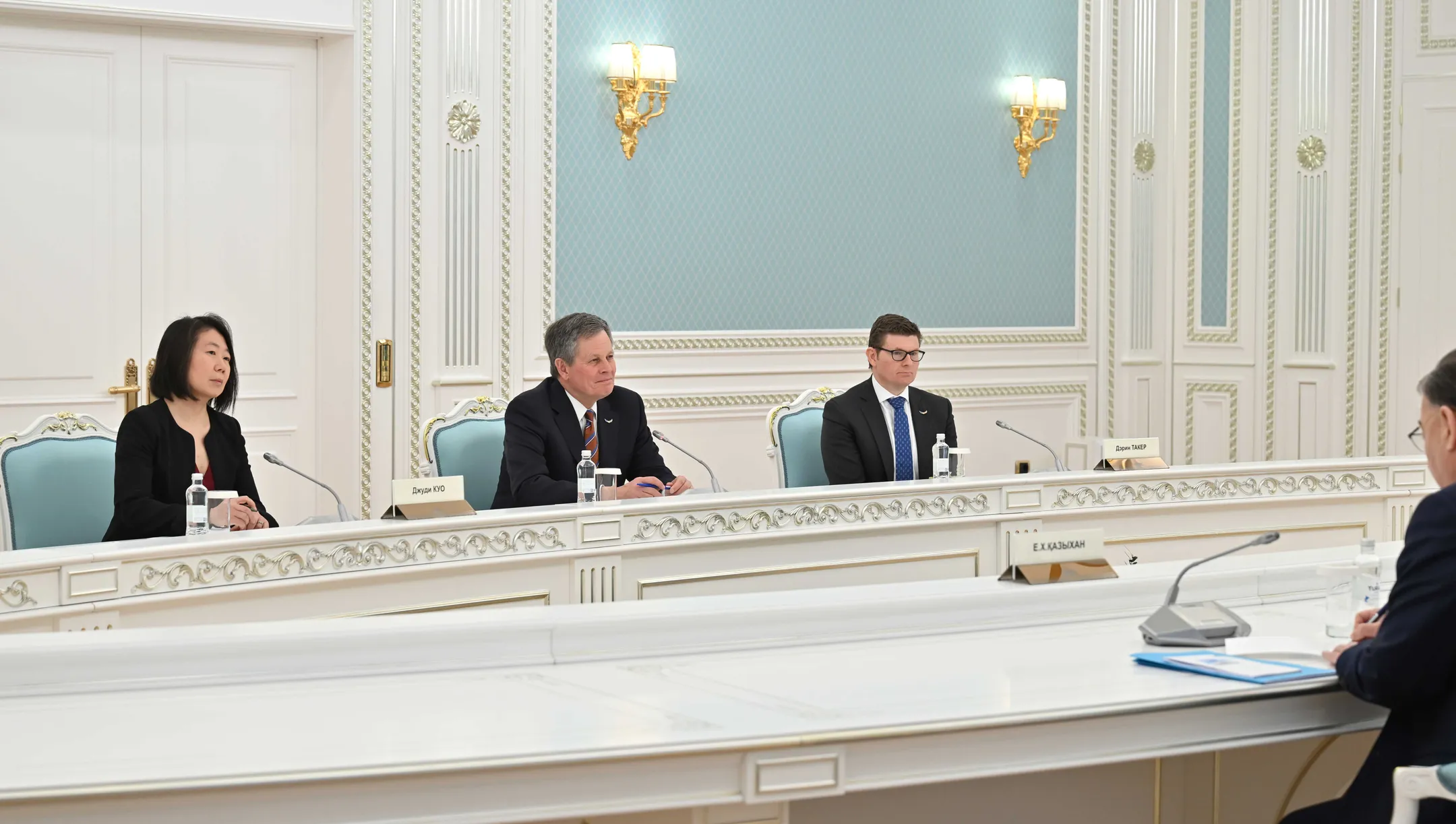 Президент принял американского сенатора Стива Дэйнса - Image Kapital.kz