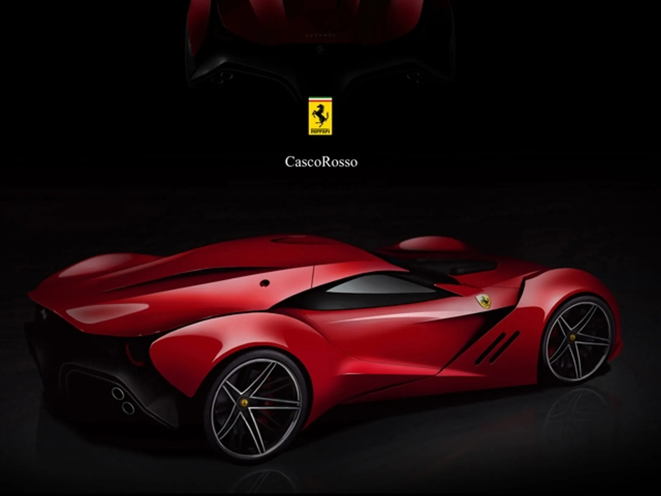 Ferrari CascoRosso - Image Kapital.kz