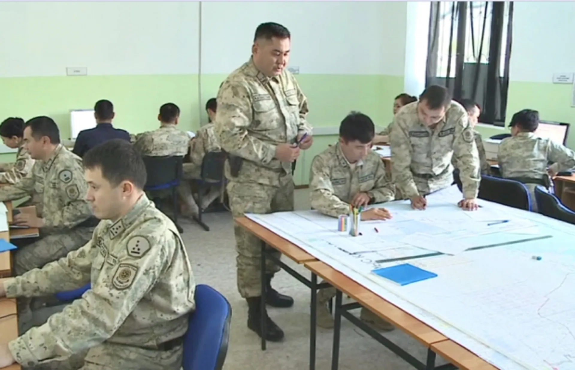 Капитал - Пограничники Мангистауской области работают с геоинформационной системой