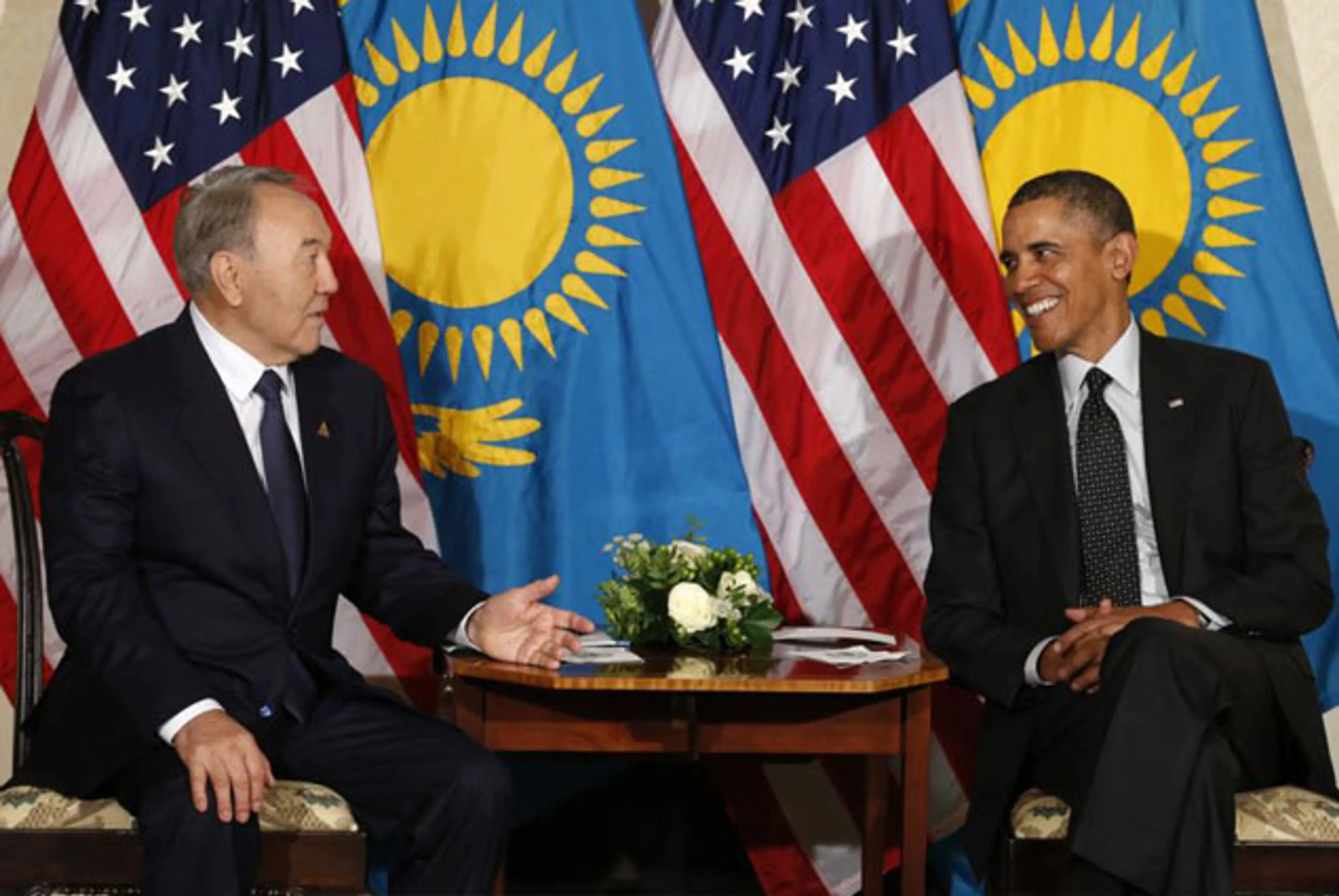 Капитал - Барак Обама поздравил Нурсултана Назарбаева